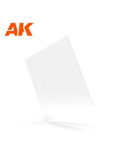   AK Interactive - 0,40 mm/0.016” Thickness-Clear Organic Glass/Acry