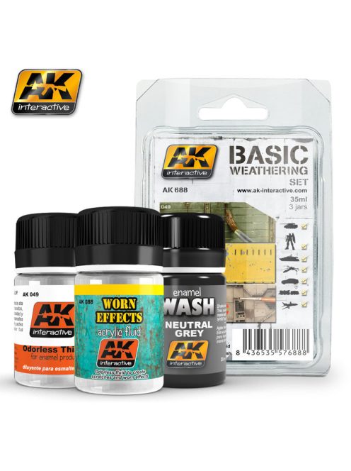 AK Interactive - Basic Weathering Set