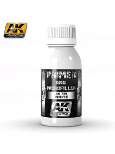 AK Interactive - White Primer And Microfiller 100 ml