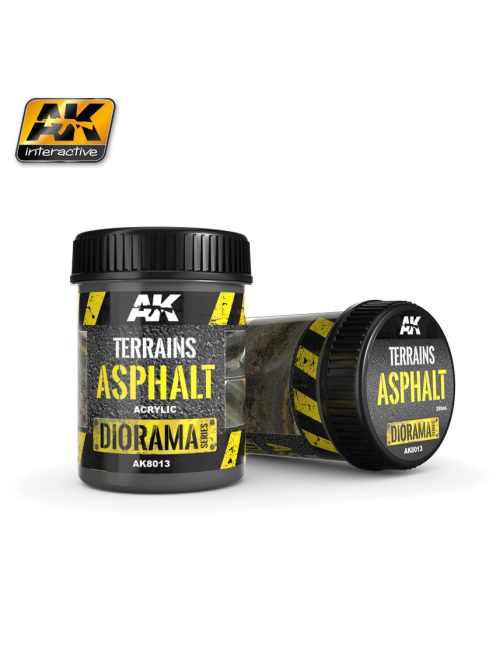 AK Interactive - Terrains Asphalt - 250Ml (Acrylic)