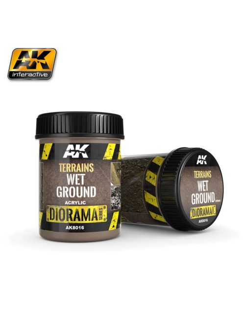 AK Interactive - Terrains Wet Ground - 250Ml (Acrylic)