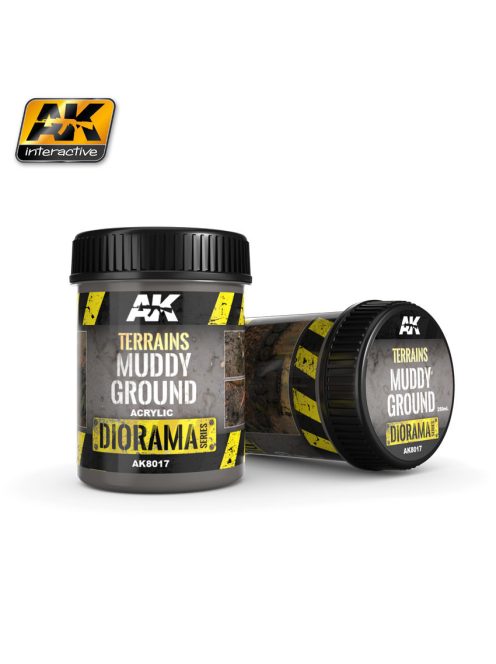 AK Interactive - Terrains Muddy Ground - 250Ml (Acrylic)