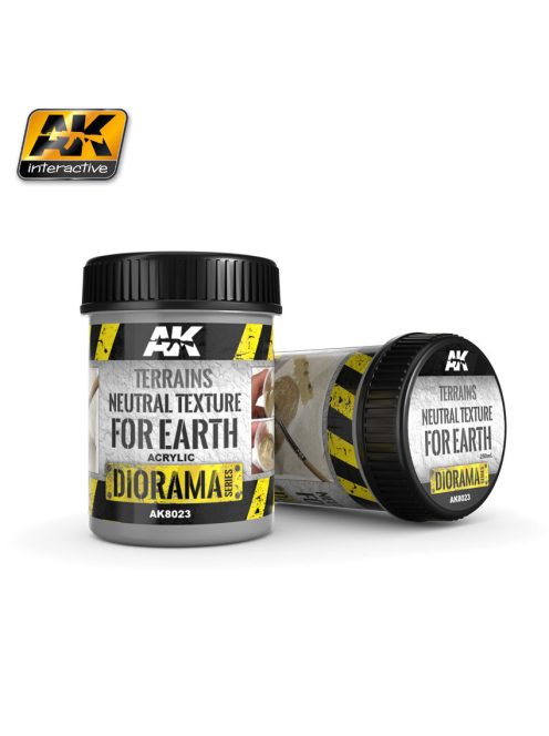 AK Interactive - Terrains Neutral Texture - 250Ml (Acrylic)