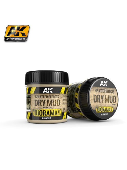 AK Interactive - Splatter Effects Dry Mud - 100Ml (Acrylic)