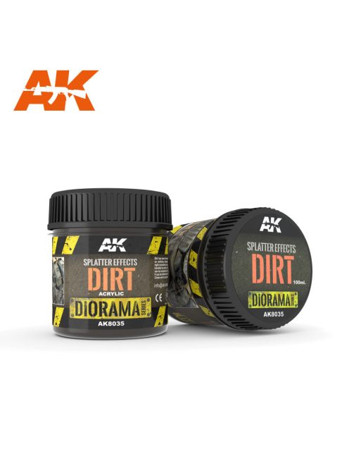 AK Interactive - Splatter Effects Dirt - 100Ml (Acrylic)