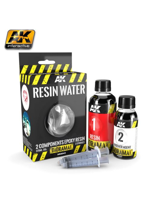 AK Interactive - Resin Water 2-Components Epoxy Resin - 375Ml