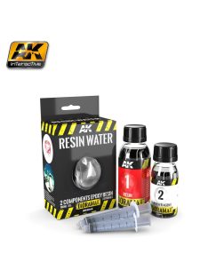   AK Interactive - Resin Water 2-Components Epoxy Resin - 180Ml