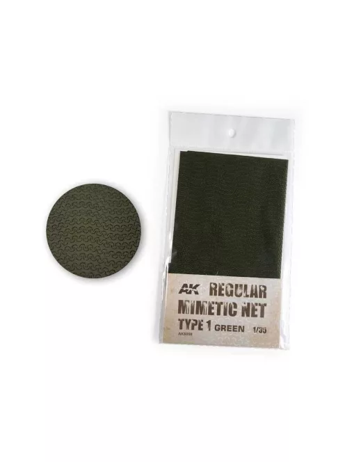 AK Interactive - Regular Mimetic Net Type 1 Green