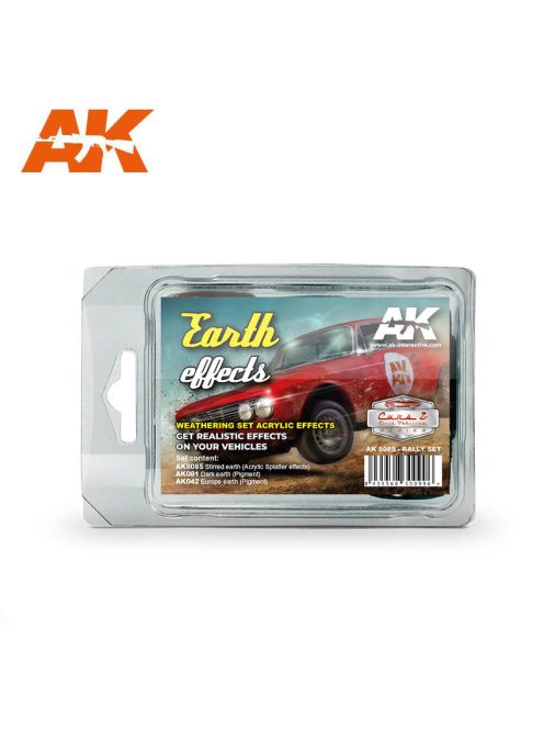 AK Interactive - Earth Effects Rally Set