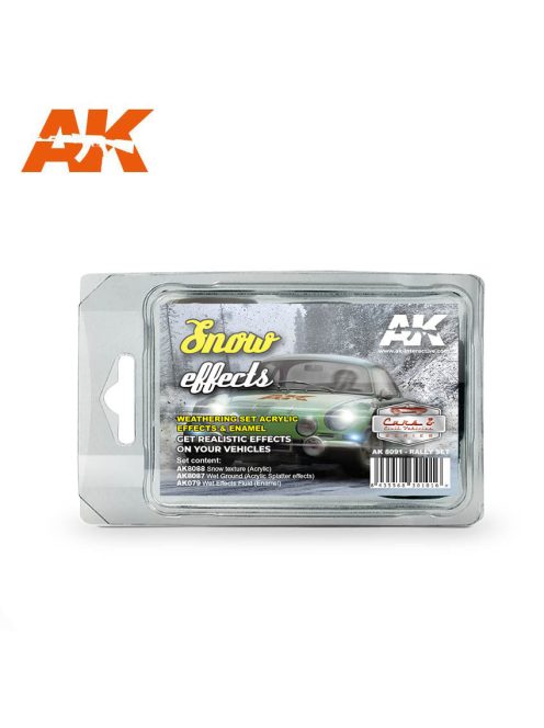 AK Interactive - Snow Effects Rally Set