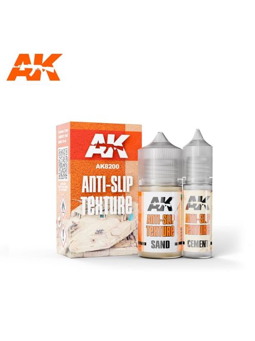 AK Interactive - Anti-Slip Texture (2 Parts Product)