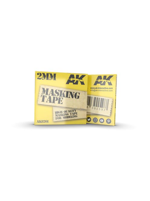 AK Interactive - Masking Tape 2mm