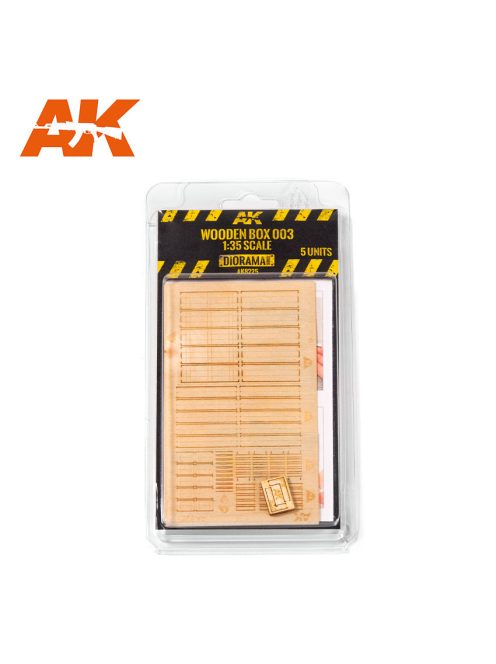 Ak Interactive - Laser Cut Wooden Box 001
1:35. 5 Units