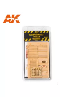 Ak Interactive - Laser Cut Wooden Europallet
1:35. 5 Units