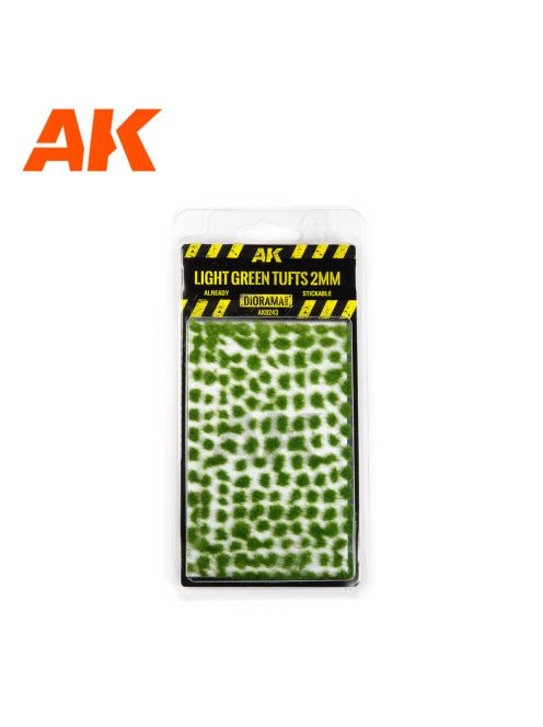 AK Interactive - Light Green Tufts 2Mm