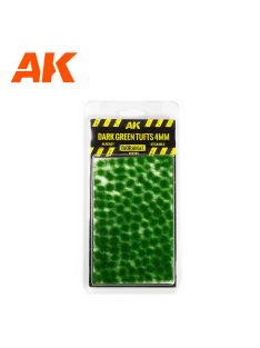AK Interactive - Dark Green Tufts 4Mm