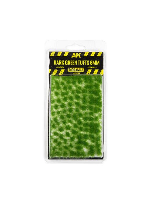 AK Interactive - AK8246 DARK GREEN TUFTS 6MM