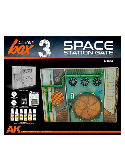 AK-Interactive - All In One Set -Box 3-Space Station Gate