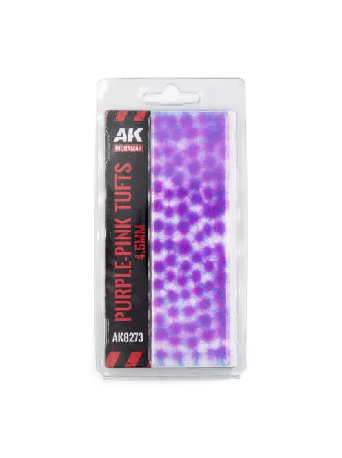 AK Interactive - Purple-Pink Tufts 4,5Mm