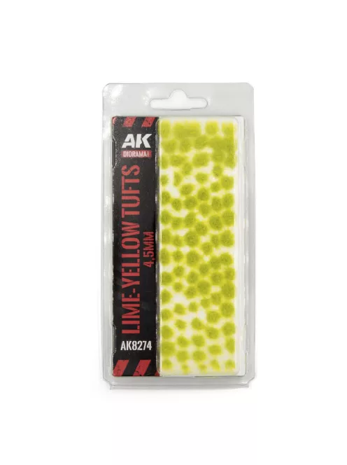AK Interactive - Lime-Yellow Tufts 4,5Mm