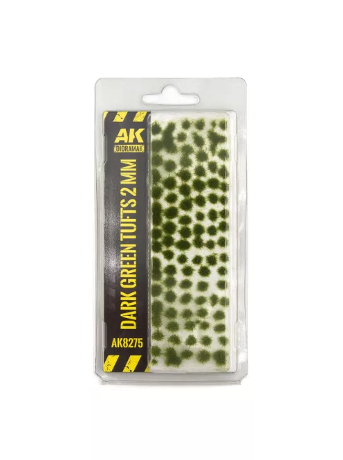 AK Interactive - Dark Green Tufts 2Mm
