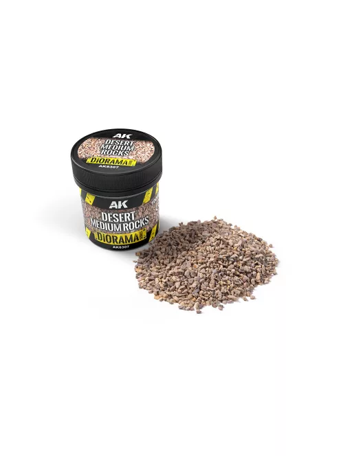 AK Interactive - Desert Medium Rocks 100Ml