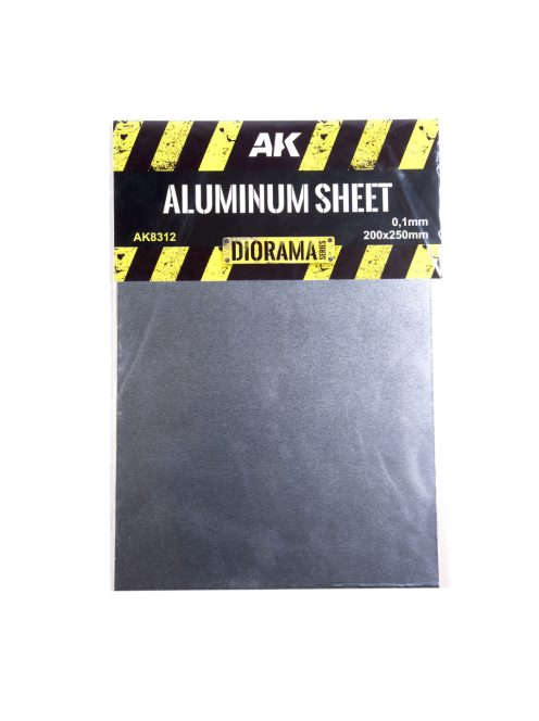 AK Interactive - Aluminum Sheet 100Um (Micrometer) 200X250Mm