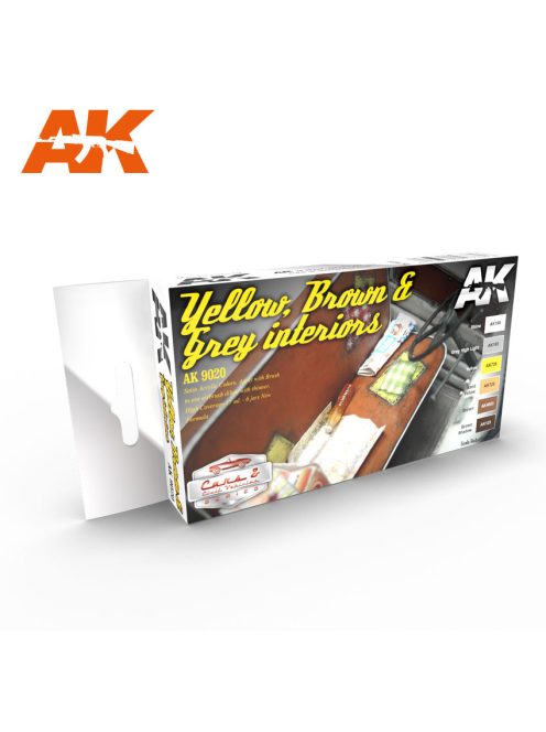 AK Interactive - Yellow, Brown & Grey Interiors