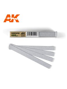 AK Interactive - Dry Sandpaper 400 grit x 50 units