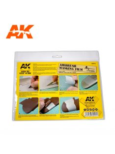 AK Interactive - Airbrushing Masking Film (2 Units Size A4)