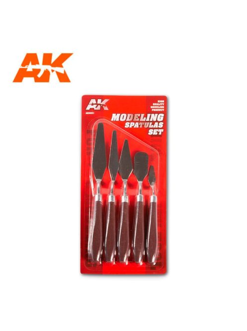 AK Interactive - Modeling Spatulas Set