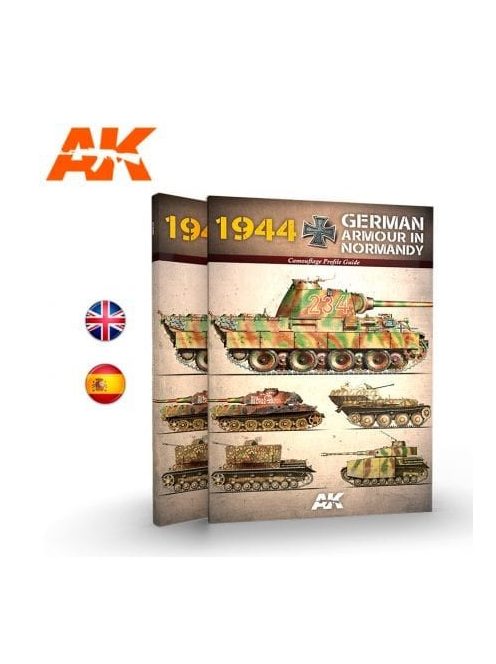 AK Interactive - 1944 - GERMAN ARMOUR IN NORMANDY EN