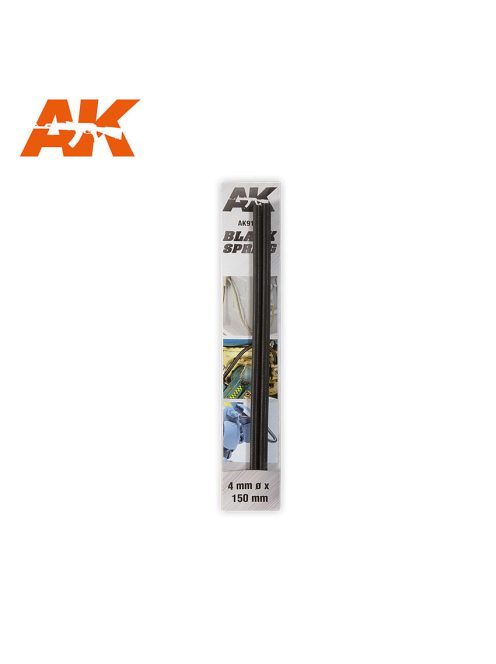 AK Interactive - Black Spring 4mm