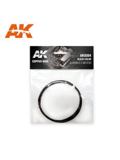 AK Interactive - Copper Wire 0.45mm X 5 Meters Black Color
