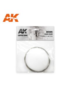 AK Interactive - Copper Wire 0.45mm X 5 Meters Silver Color