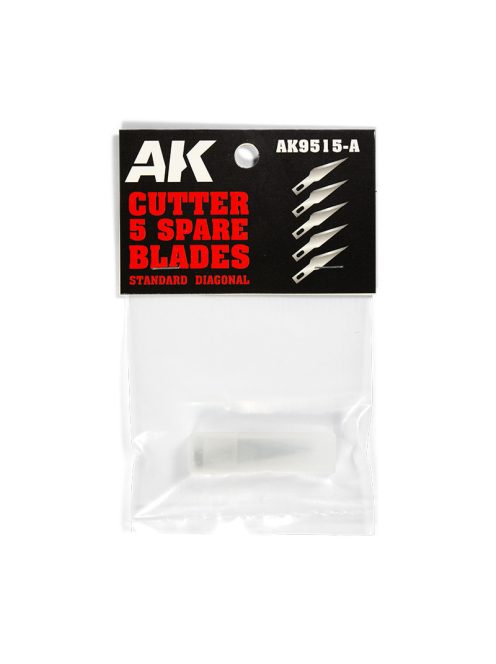 AK-Interactive - Standard Diagonal(5 Spare Bades)