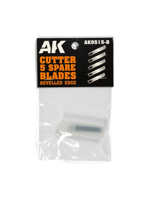 AK-Interactive - Bevelled Edge(5 Spare Blades)