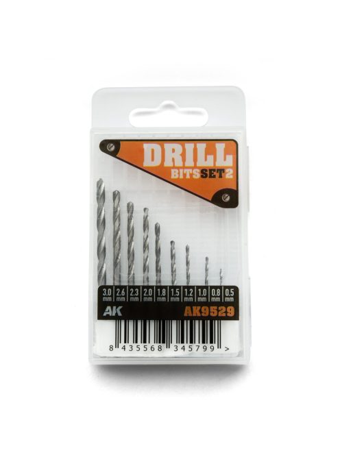 AK Interactive - Drill Bits_Set 2 8 (Ab1602L06)
