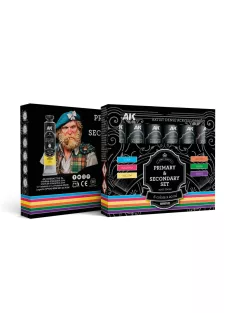 AK Interactive - Primary & Secondary Set (6 Tubes 20 Ml)