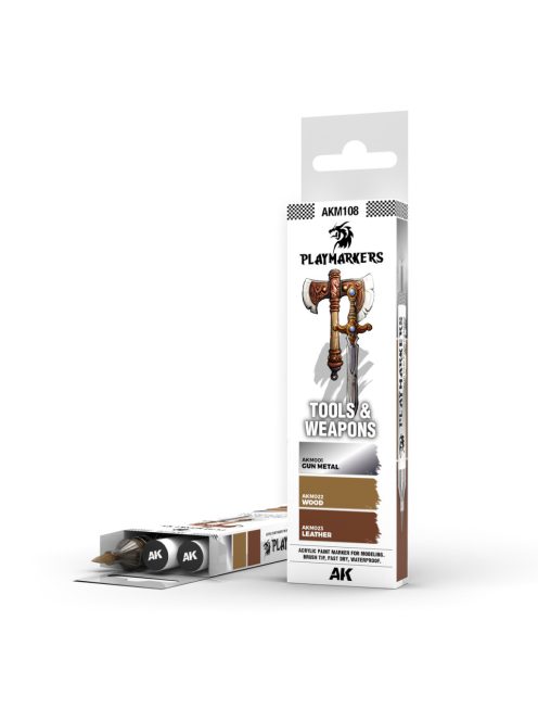 AK Interactive - Tools & Weapons (3 Ref.)