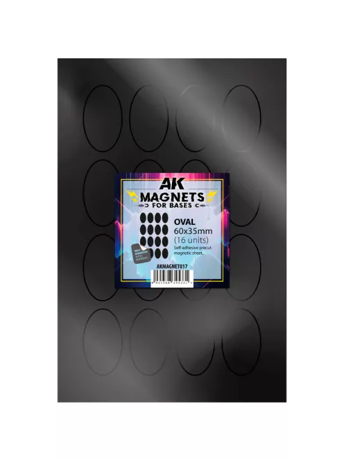 AK Interactive - Oval 60 X 35 - 16 Unit