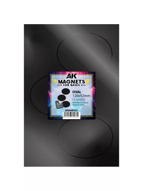 AK Interactive - Oval 120 X 92 - 3 Unit