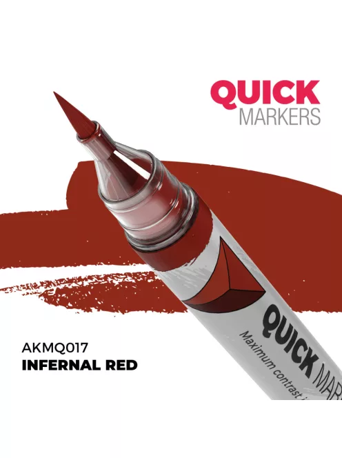 AK Interactive - Infernal Red - Quick Marker