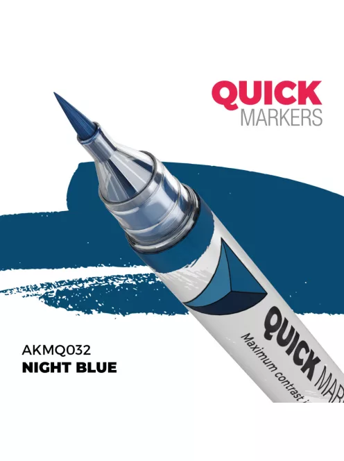 AK Interactive - Night Blue - Quick Marker