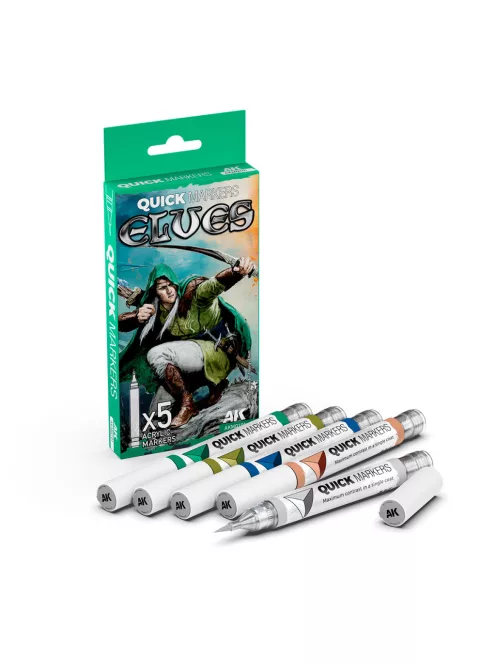AK Interactive - Elves Quick Markers Set