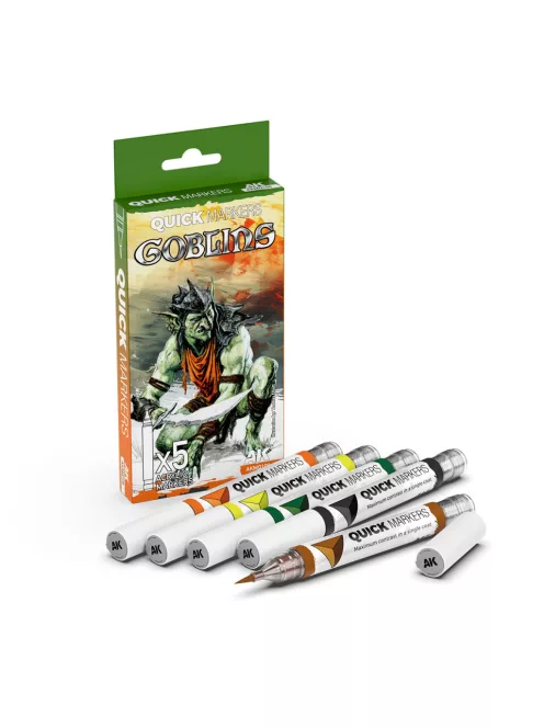 AK Interactive - Goblins Quick Markers Set