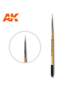 AK Interactive - Ak Premium Siberian Kolinsky Brush 1