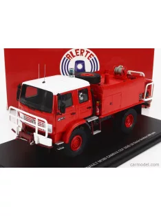   Alerte - Renault M180 Tanker Truck Camiva Ccf Sdis 28 Sapeurs Pompiers 1986 Red White