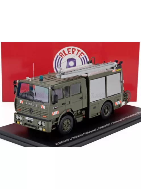 Alerte - RENAULT | G230 PHASE II TANKER TRUCK CAMIVA FPT ARMEE DE L'AIR 1991 | MILITARY GREEN