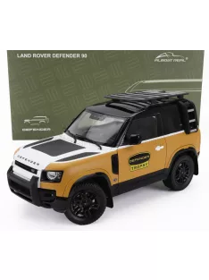   Almost-Real - LAND ROVER NEW DEFENDER 90 TROPHY EDITION 2023 YELLOW WHITE BLACK